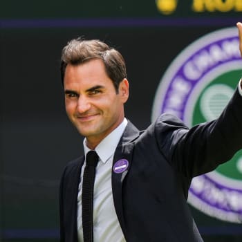 Roger Federer potěšil svého dlouholetého fanouška.