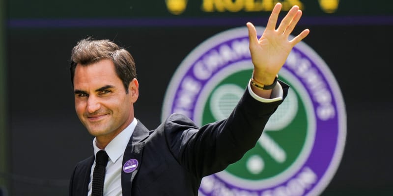 Roger Federer potěšil svého dlouholetého fanouška.