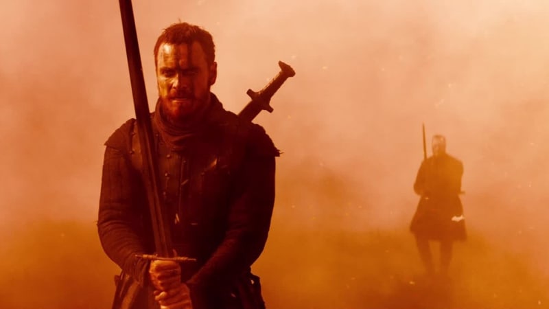 Michael Fassbender jako Macbeth ve filmu z roku 2015