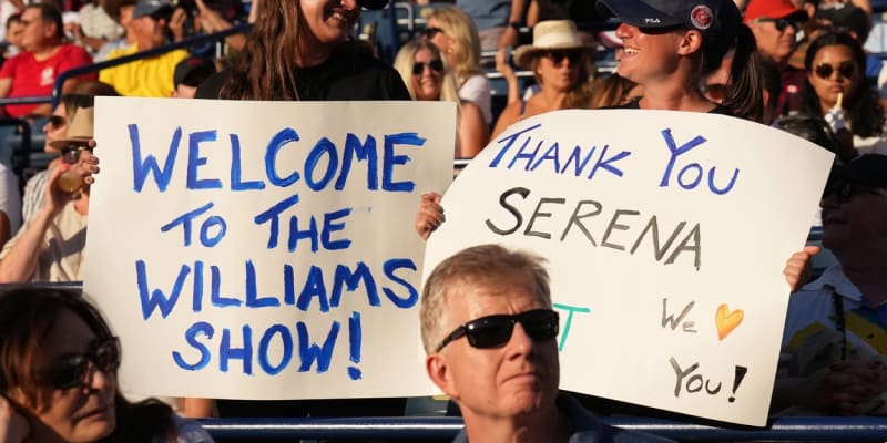 Fanoušci v Torontu děkovali Williamsové.