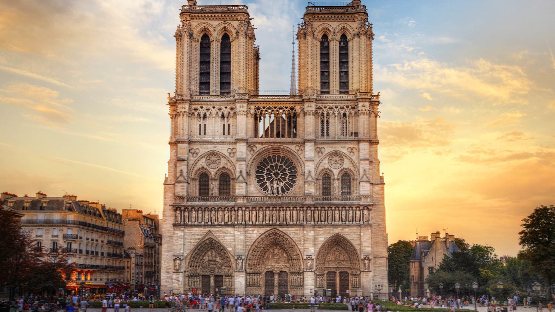 Notre-Dame v původní podobě