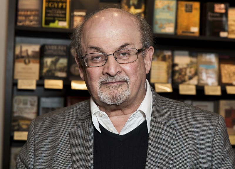 Britský spisovatel indického původu Salman Rushdie