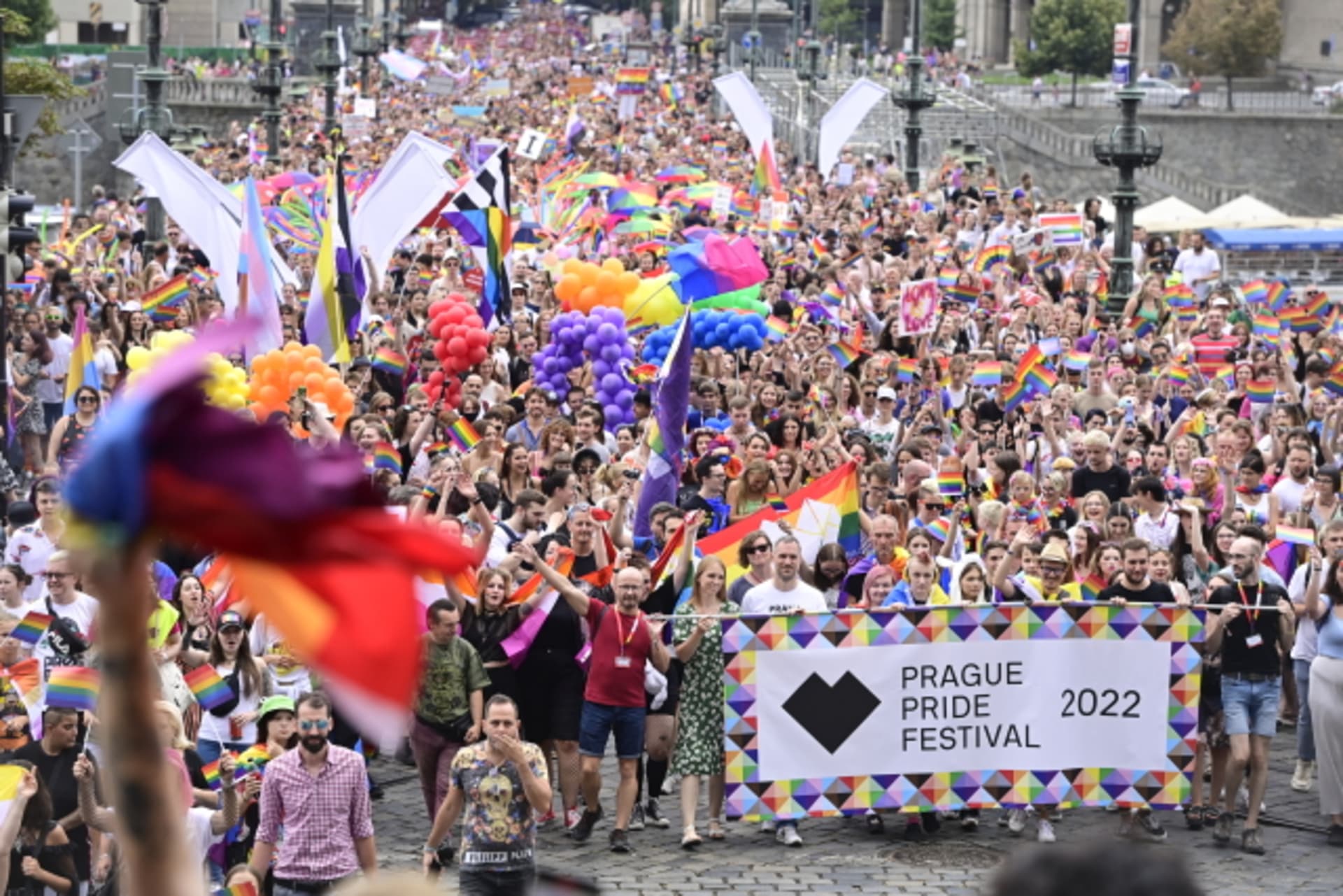 Průvod Prague Pride