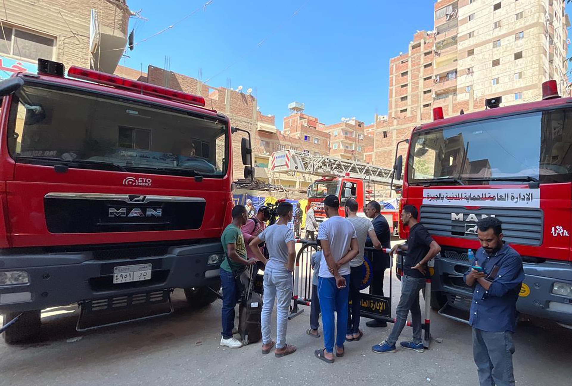 Při požáru kostela v Egyptě zahynulo 41 lidí