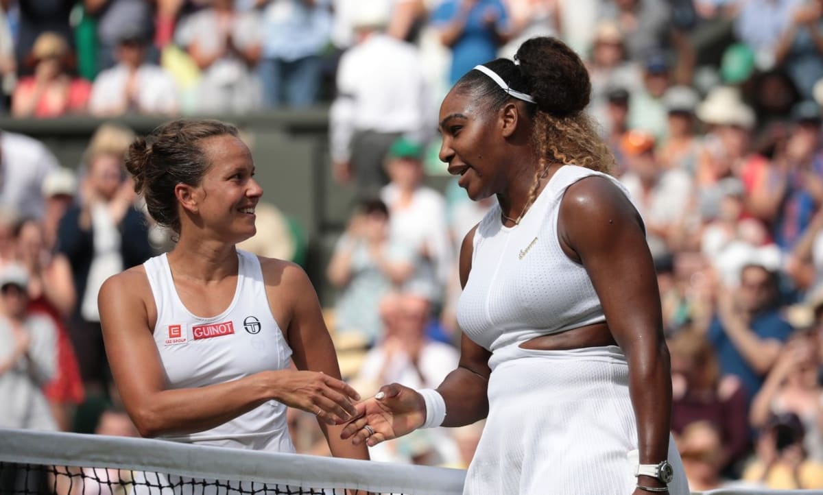 Největší zápas Strýcová s Williamsovou sehrála ve Wimbledonu v roce 2019. Na londýnské trávě se potkaly v semifinále.