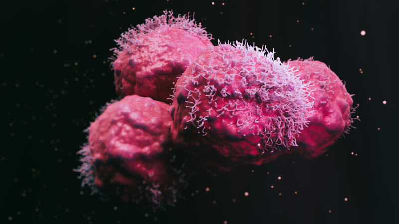 Ilustrace rakovinných buněk