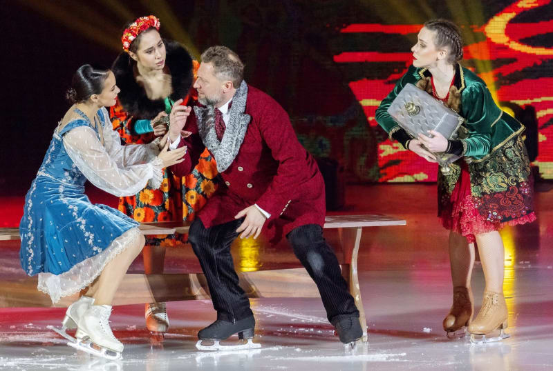 Viktor Petrenko během ledové show