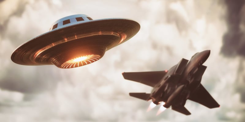 Stíhací letouny se s UFO potkávají docela často
