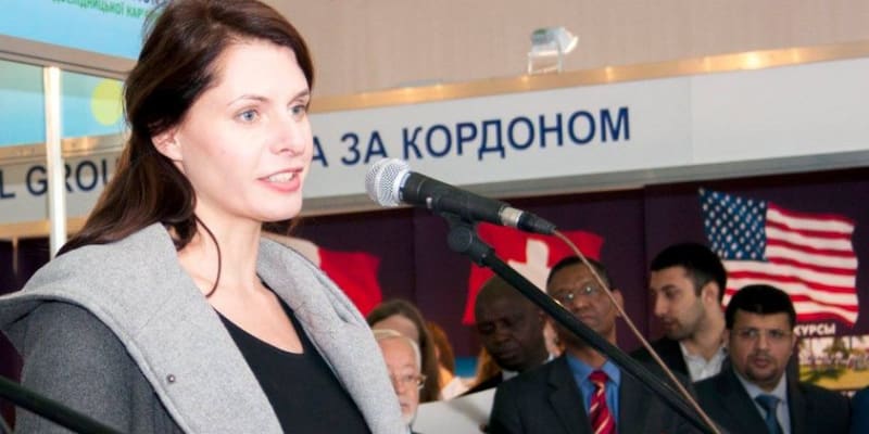 Lucie Řehoříková, v letech 2014 až 2020 ředitelka Českého centra v Kyjevě