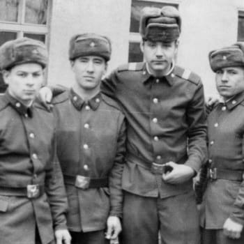 Sovětští okupanti ve Vysokém Mýtě, rok 1973
