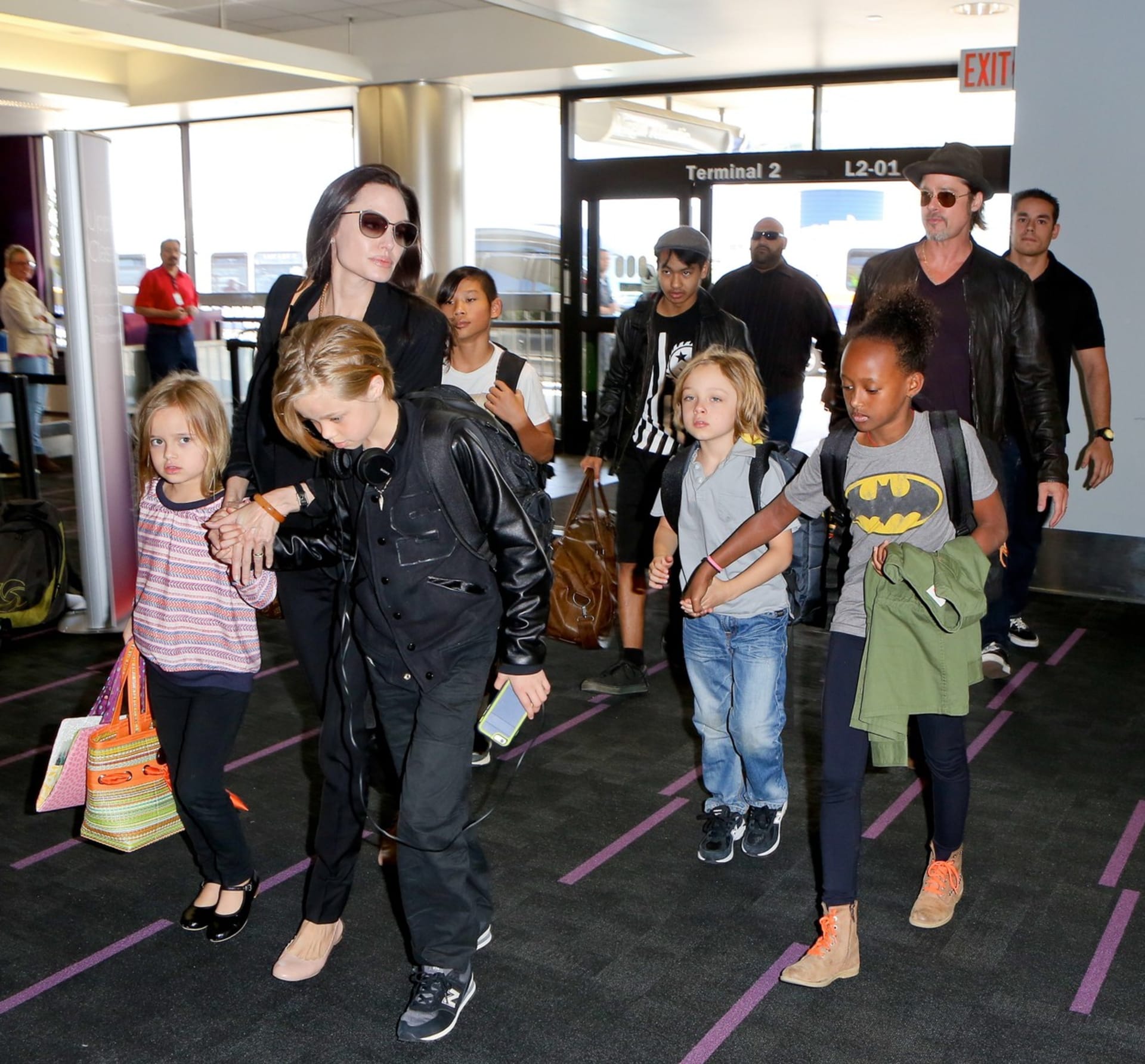 Rodina Angeliny Jolie a Brada Pitta