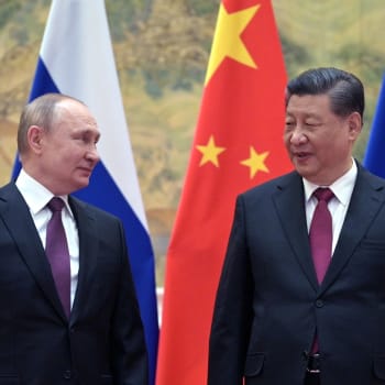 Vladimir Putin a Si Ťin-pching