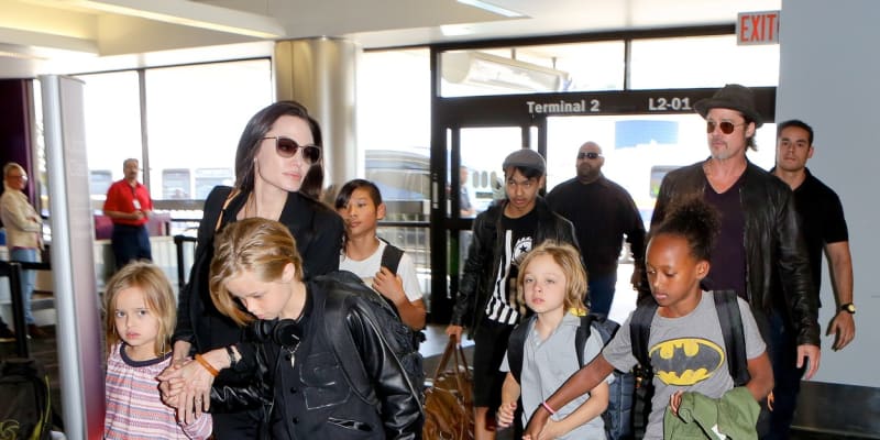 Rodina Angeliny Jolie a Brada Pitta