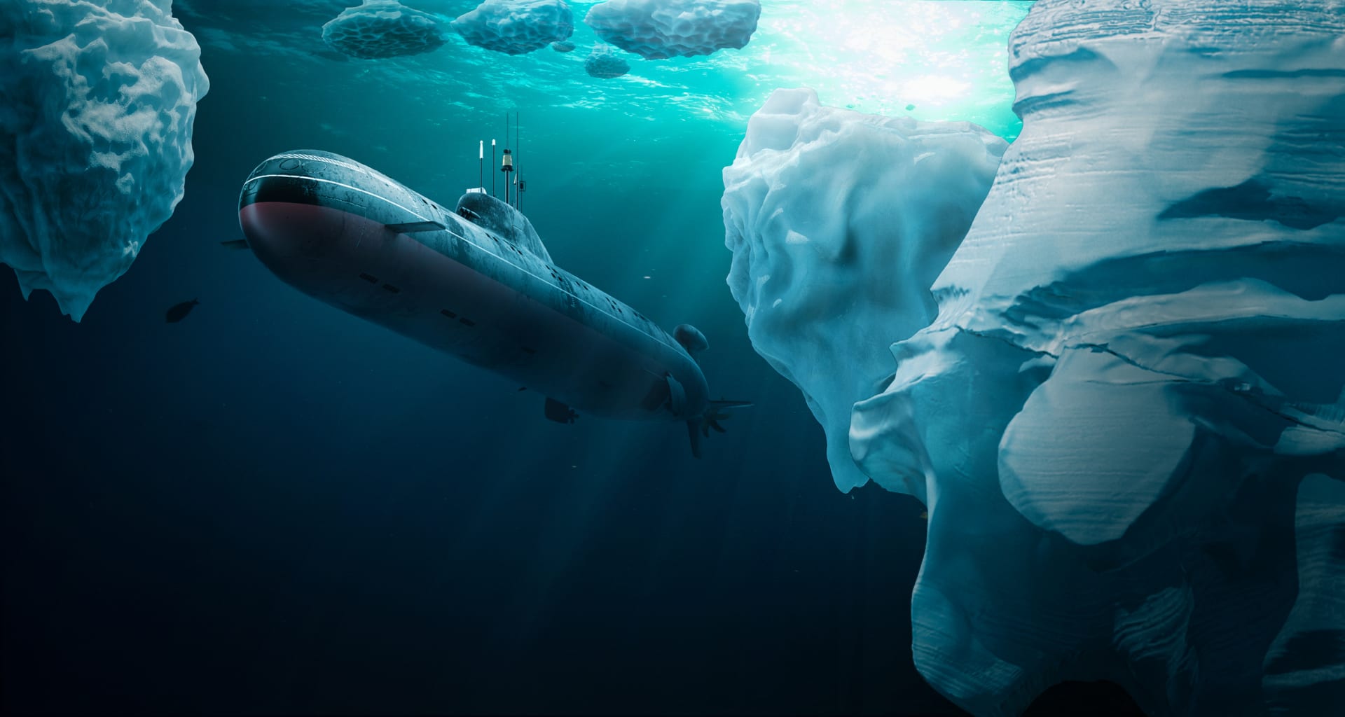 Luxusní ponorka zvládne podle designérů i plavbu v arktických vodách. (Ilustrační foto)