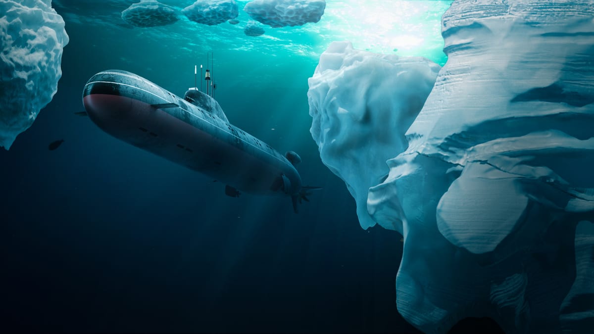 Luxusní ponorka zvládne podle designérů i plavbu v arktických vodách. (Ilustrační foto)