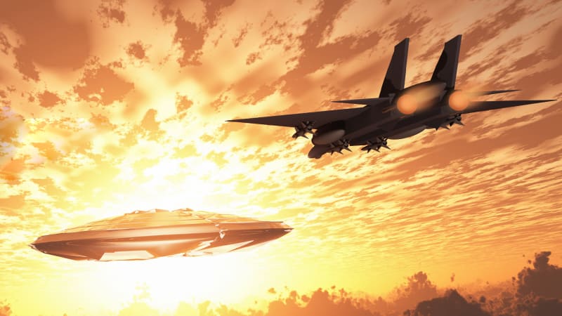Svědectví pilotů o setkání s UFO není málo