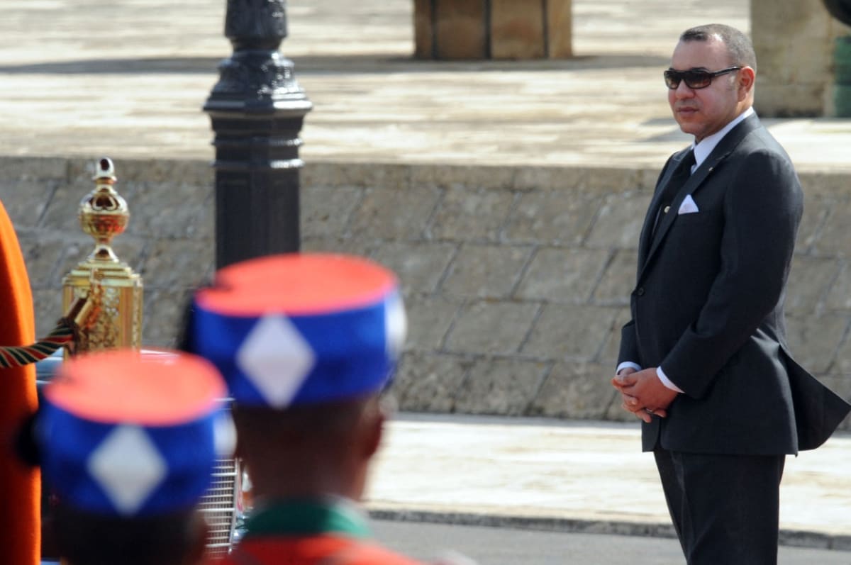 Marocký král Mohamed VI. na starším snímku