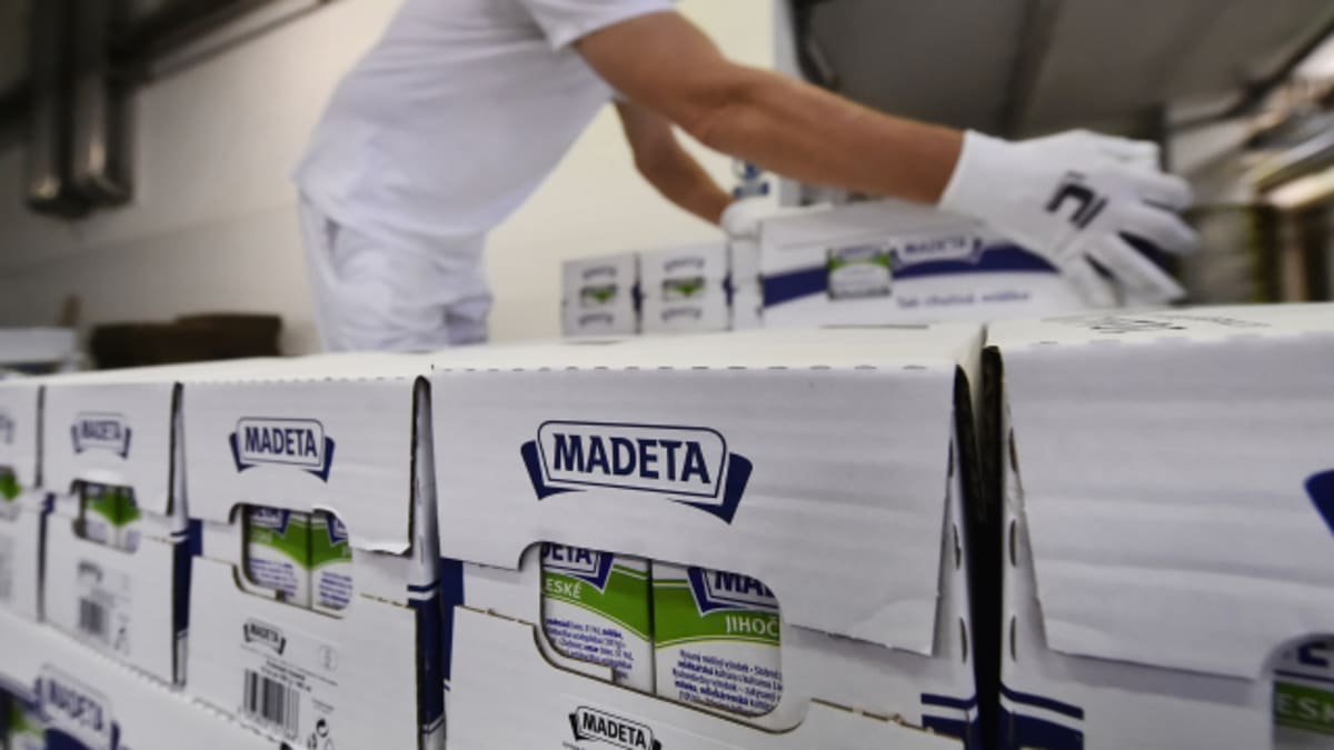 Výrobní linka společnosti Madeta