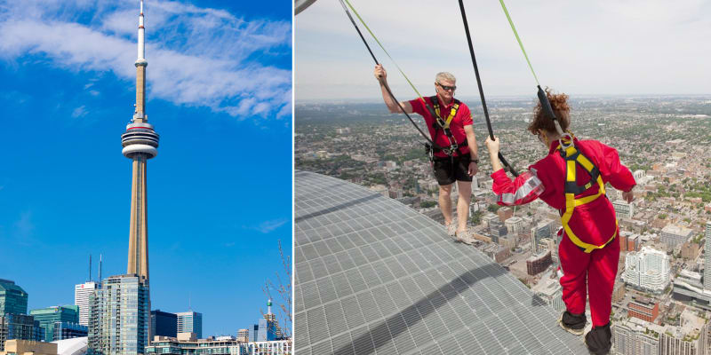 CN Tower nabízí pořádný adrenalin