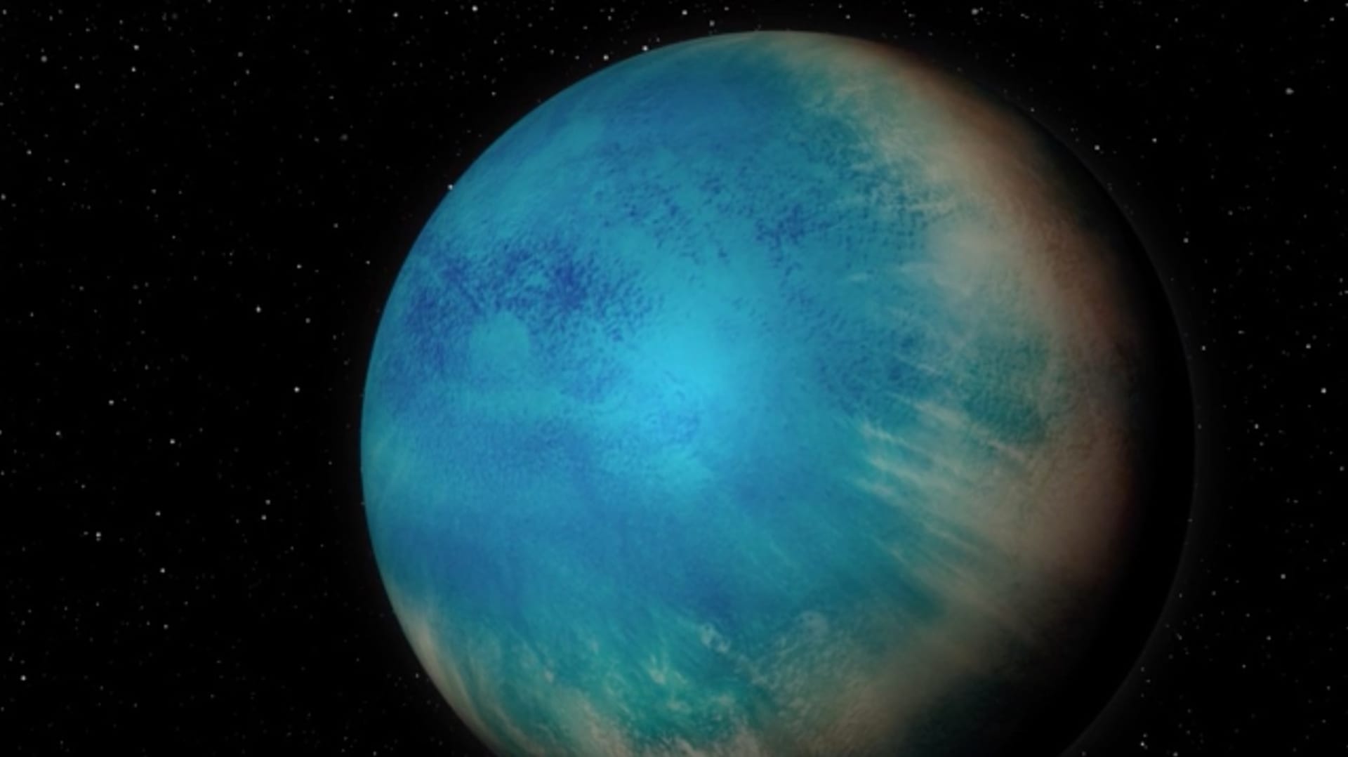 Zhruba takto by měla podle astronomů vypadat exoplaneta TOI-1452 b.
