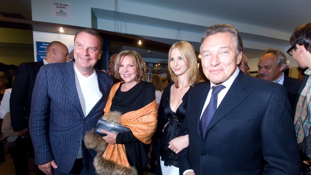 Stefan Margita, Hana Zagorova, Ivana Gottova a Karel Gott v roce 2010