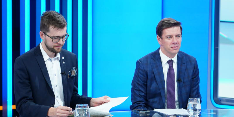 Jakub Michálek a Jan Skopeček v Partii (28. 8. 2022)