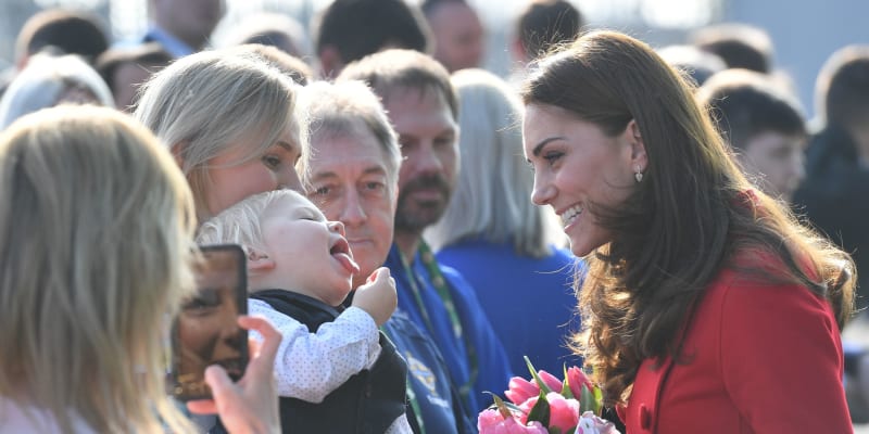 Vévodkyně Kate je princeznou dětských srdcí.