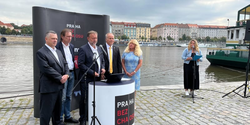 Chceme, aby se nám v Praze dobře žilo, hlásají zástupci Praha Bez Chaosu.