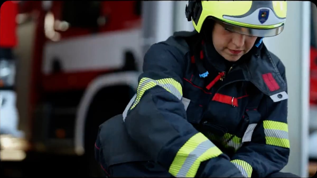 Ve výjezdové jednotce hasičů pracuje první žena.