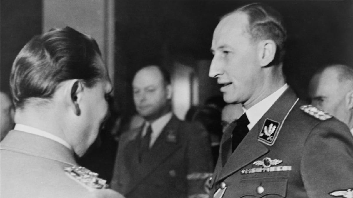 Moravce si do ministerské funkce vybral přímo Reinhard Heydrich (na snímku).