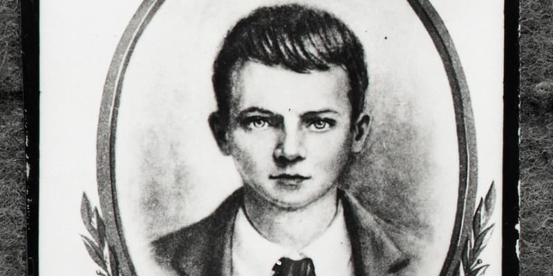 Pavlík Morozov na obrázku