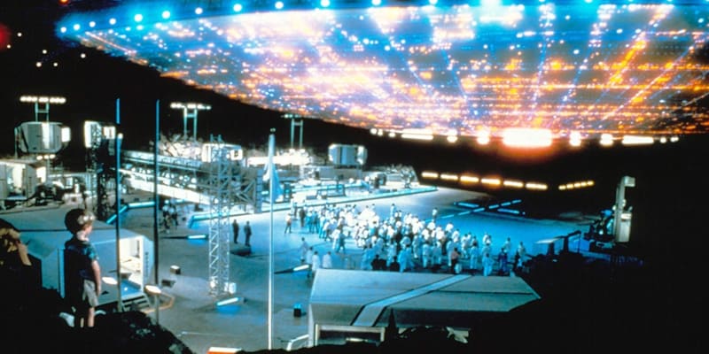 UFO ve filmu Blízká setkání třetího druhu