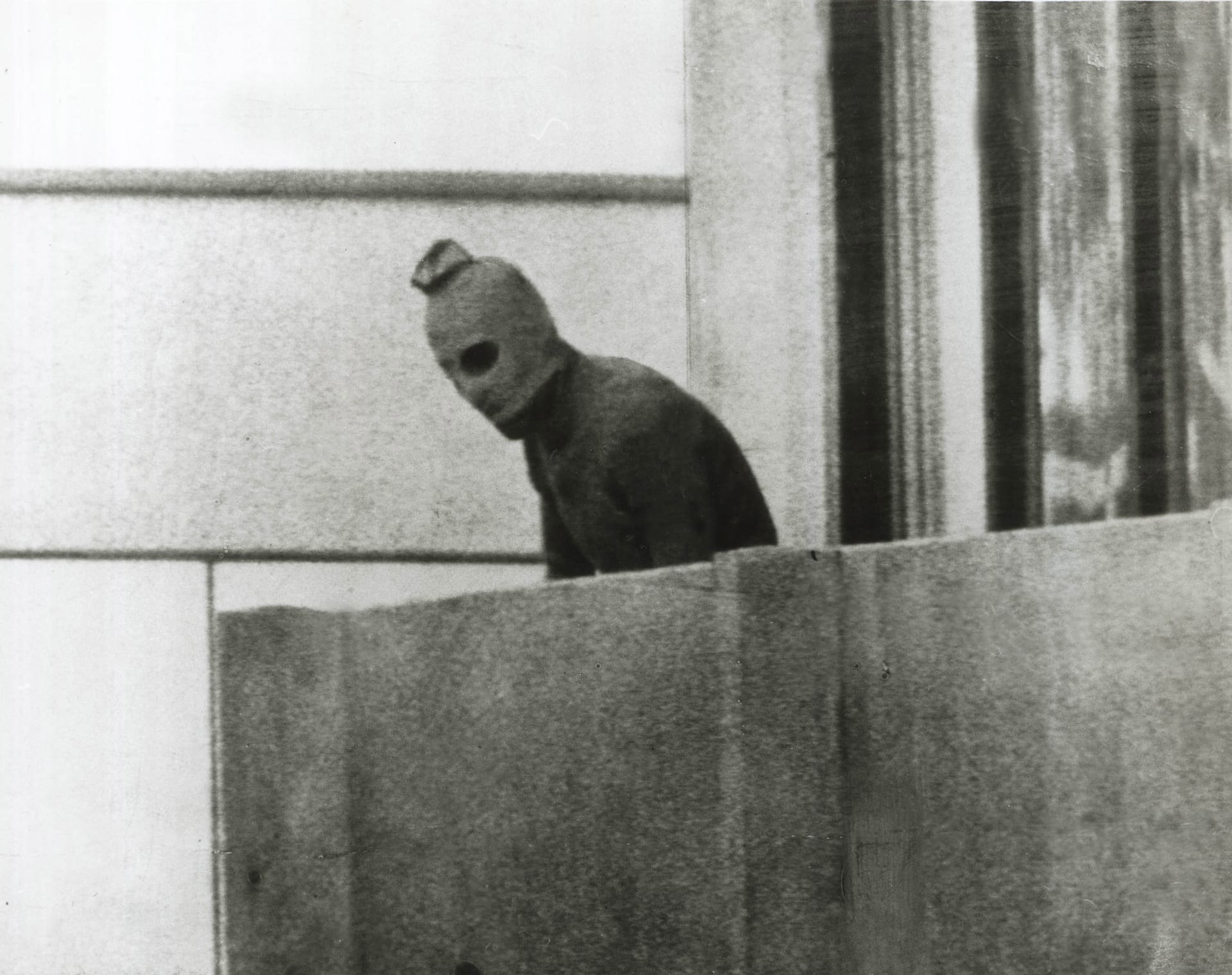 Jeden z teroristů na olympiádě 1972