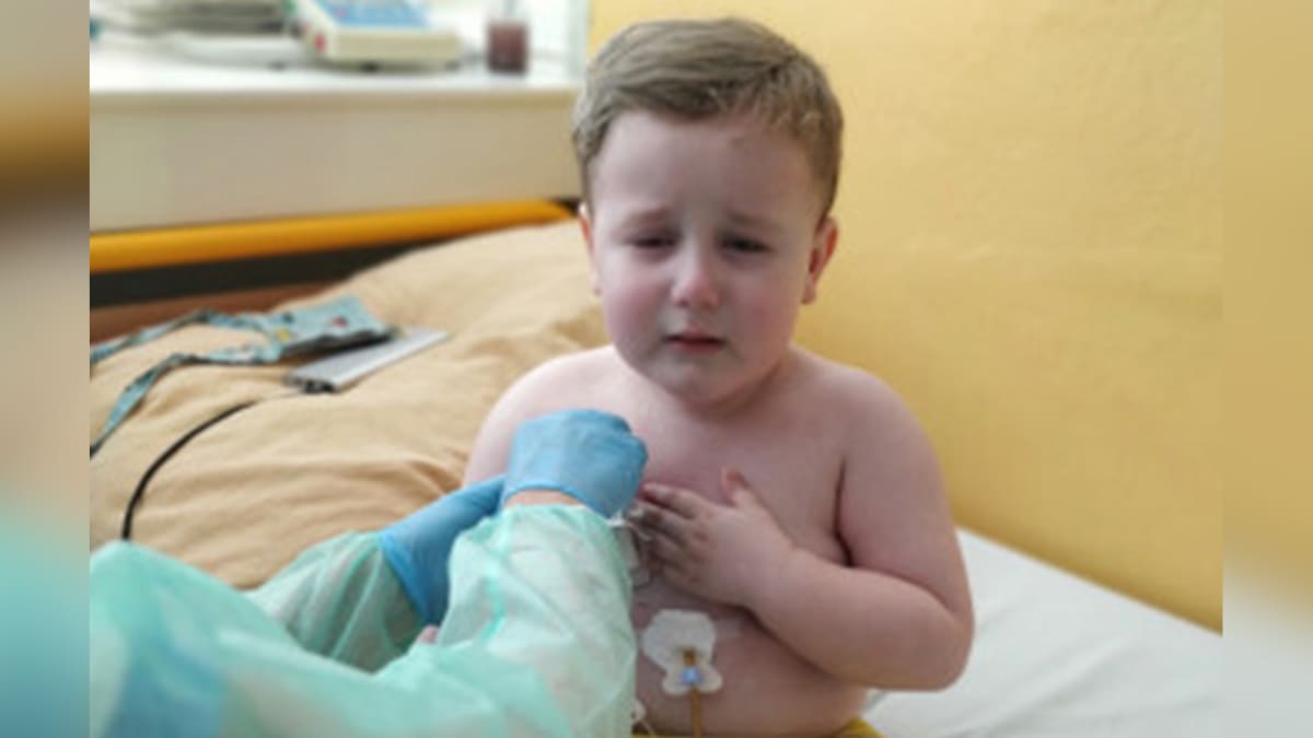 Čtyřletý Marek jako jediný v Česku trpí vzácnou poruchou.