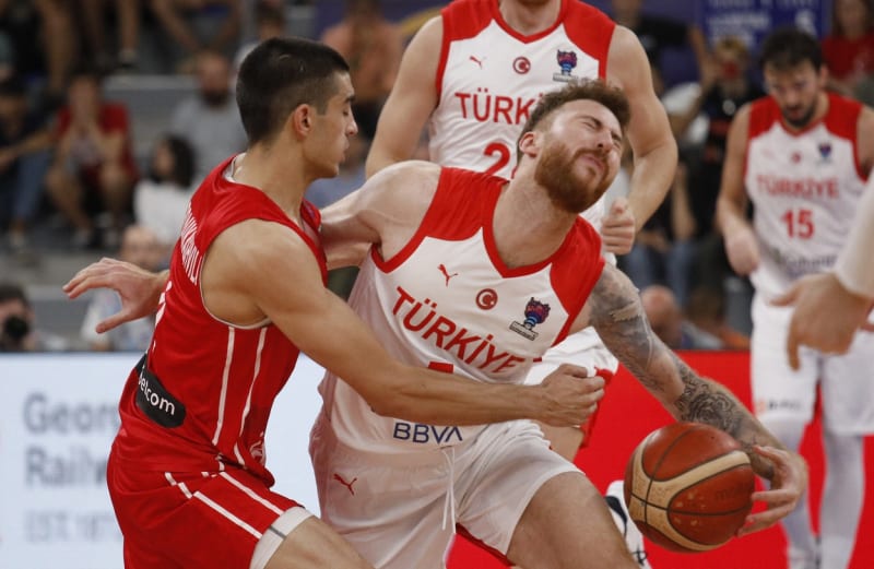 Gruzie si na mistrovství Evropy, které spolupořádá, vyšlápla na Turecko.