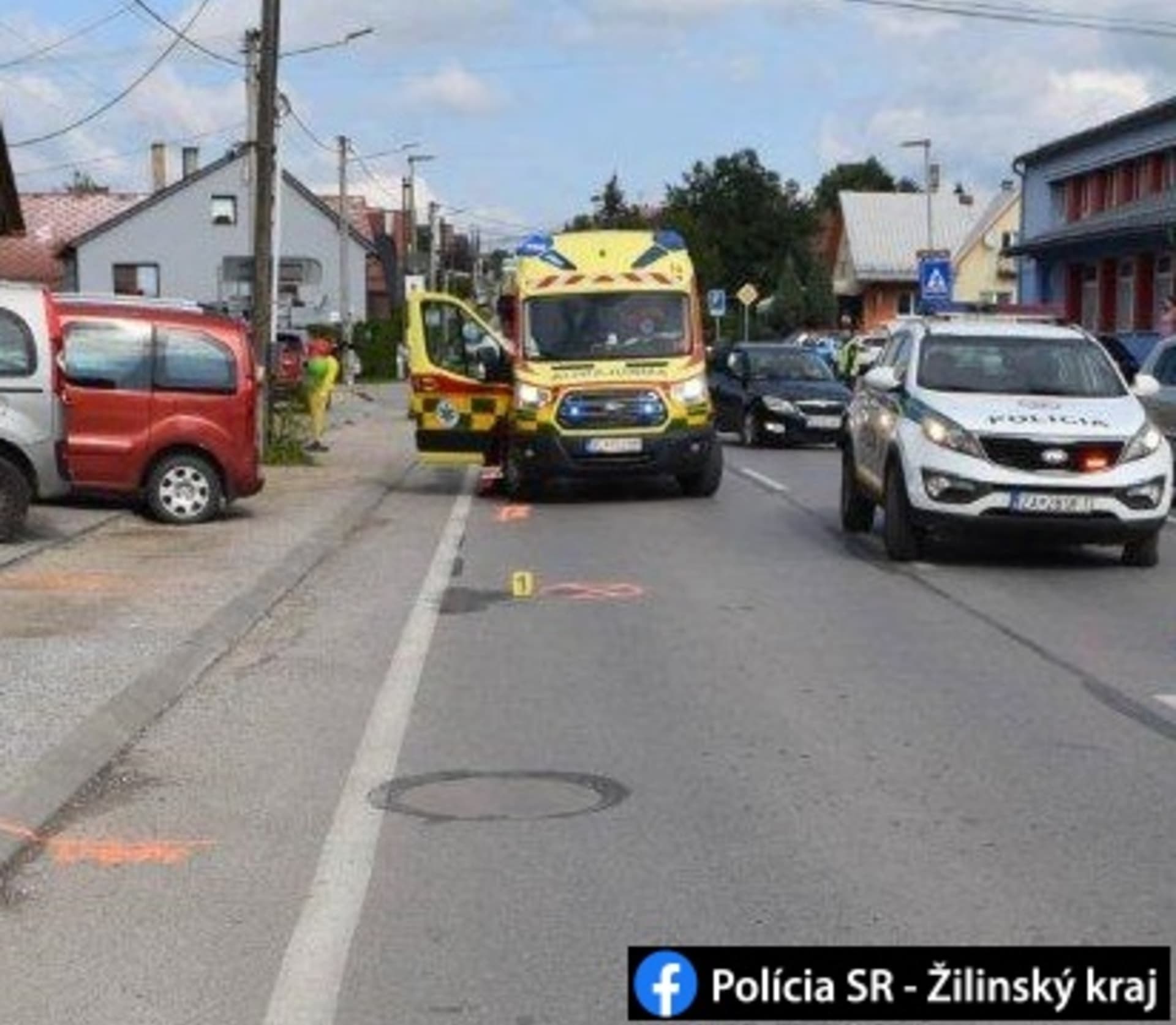 Tragická nehoda se stala v obci Rabča na Slovensku.