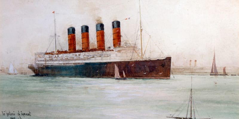 Parník Lusitanie