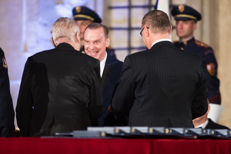  Slavnostního ceremoniálu se Štefan Margita zúčastnil osobně a z rukou prezidenta ČR Miloše Zemana převzal ocenění.