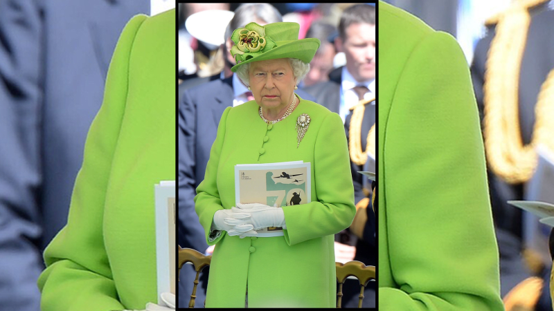 Královna Alžběta II. byla svými výraznými kostýmky proslulá.