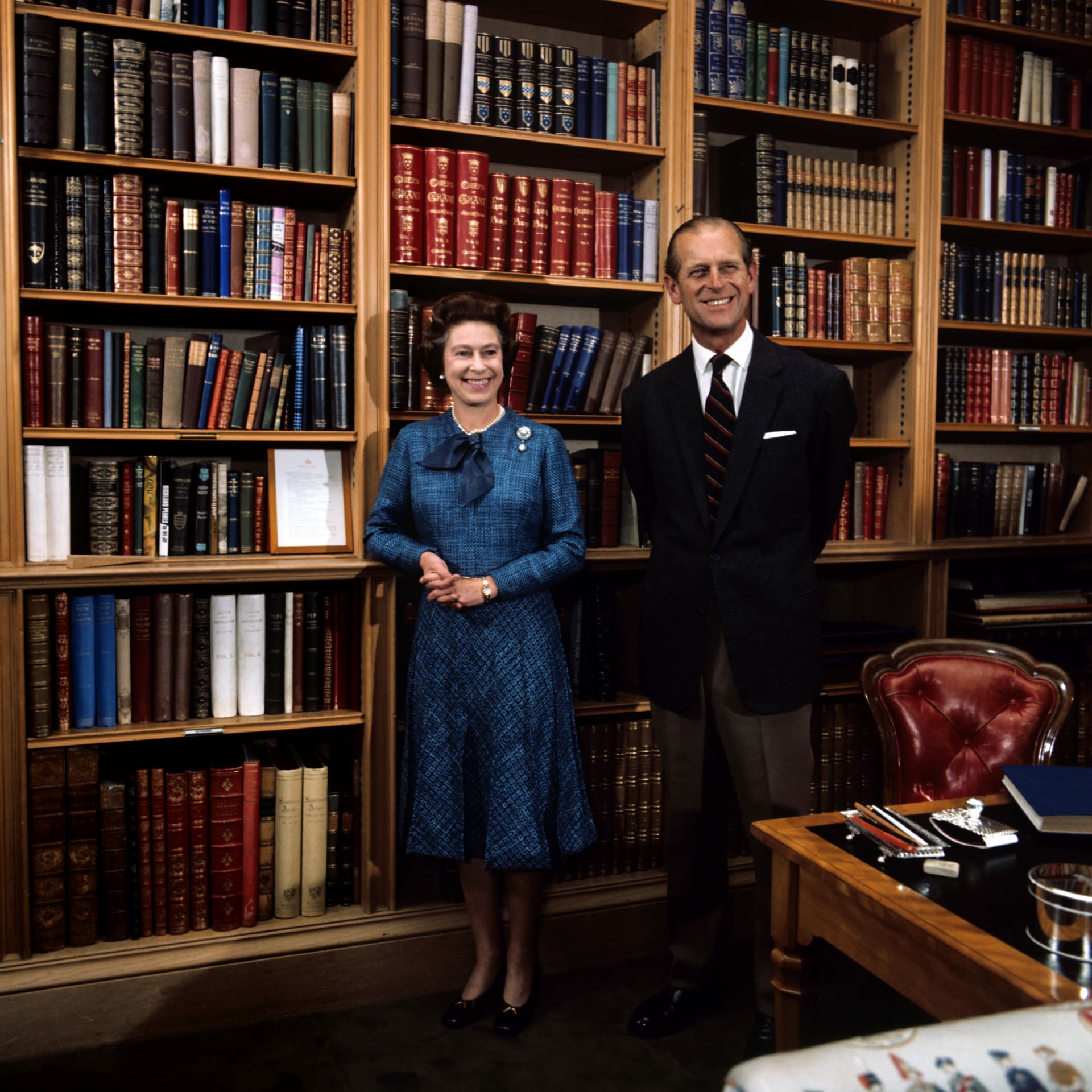 Královna Alžběta II. a princ Philip v Balmoral