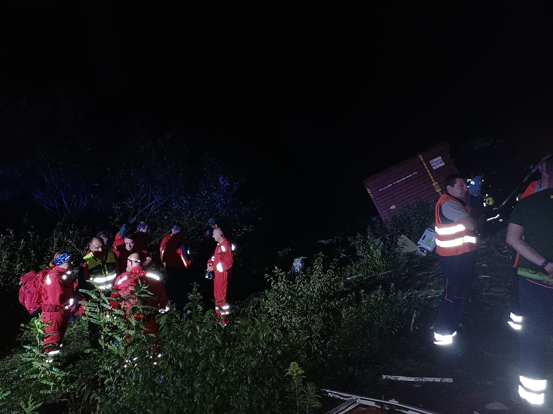 U chorvatského města Novska došlo v pátek večer k vlakové nehodě. 