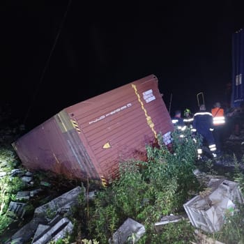 Vlaková nehoda u chorvatského města Novska