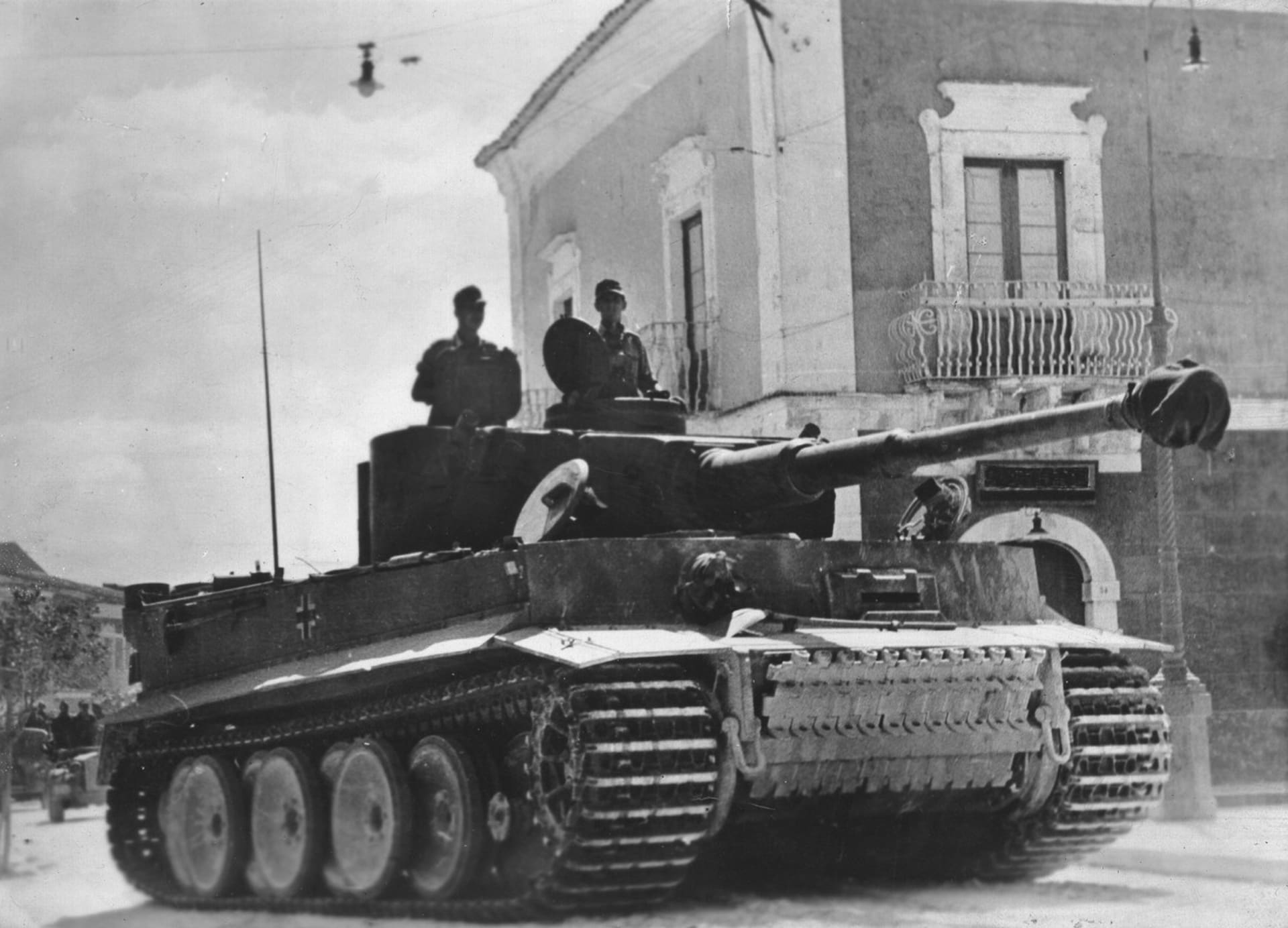 Tiger I na Sicílii v roce 1944