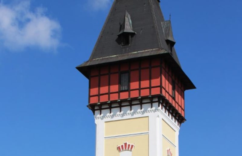 Vodárenská věž v Českých Budějovicích
