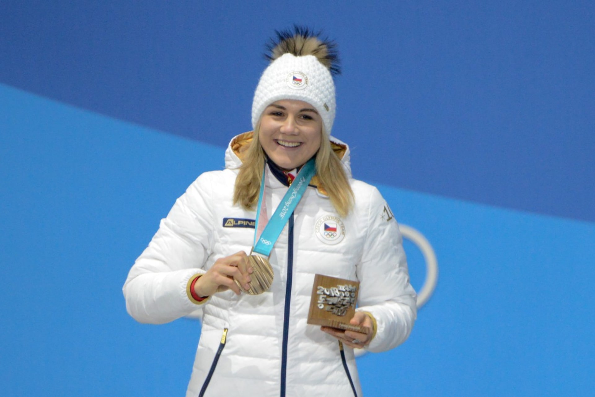 V roce 2018 si Karolína Erbanová na oválu s Pchjongčchangu vyjela olympijskou medaili.