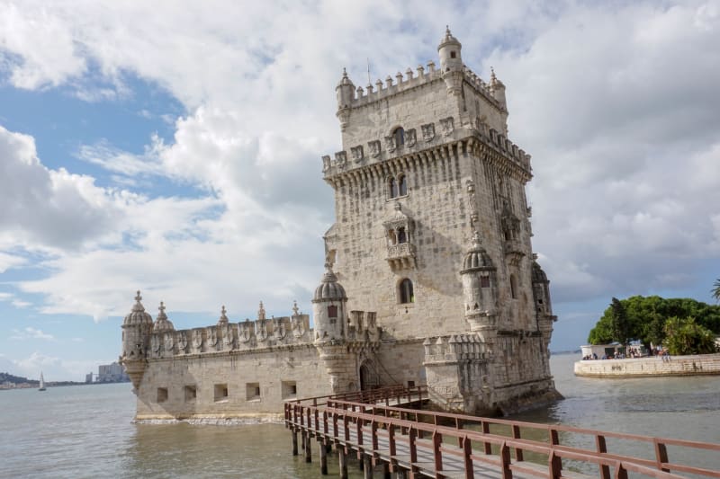 Belémská věž je jedním z hlavních symbolů Lisabonu.