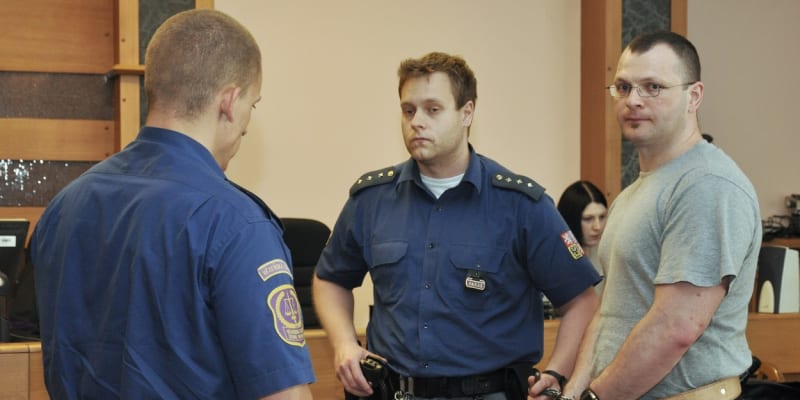 Tomáš Půta ve vězeňském mundúru
