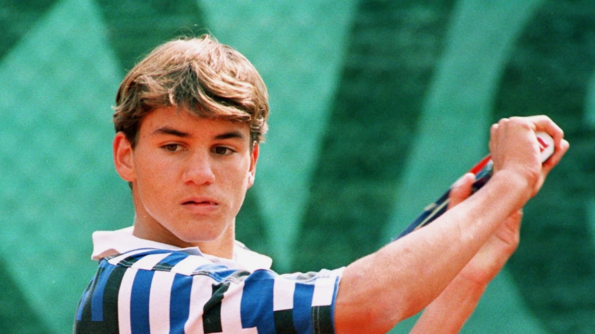 Mladičký Roger Federer