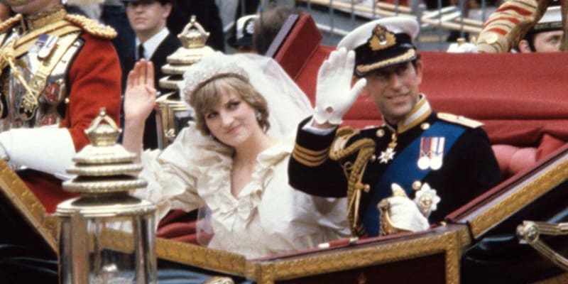 Svatba prince Charlese a princezny Diany