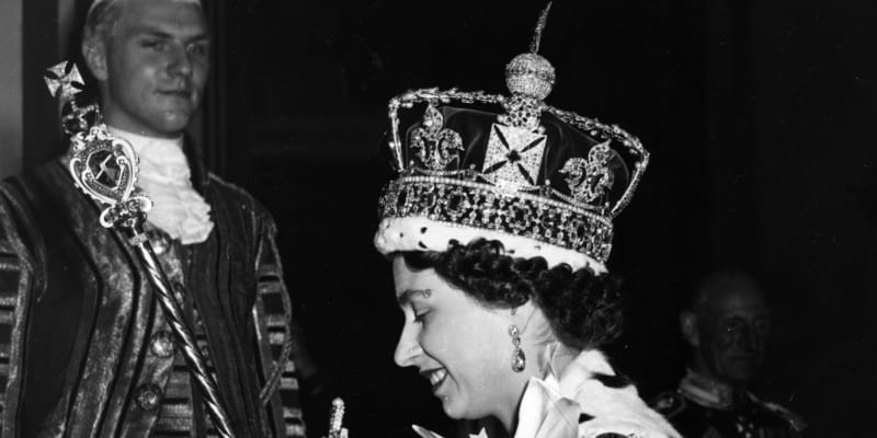 Britská královna Alžběta II. 